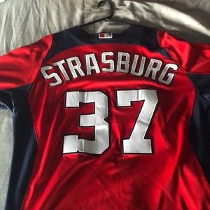Strasburg Nationals BP Jersey